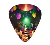 halloween Party Print 12 Pcs Guitar Picks Fit Lovers 3 Different Thickness 0.46 0.71 0.96mm