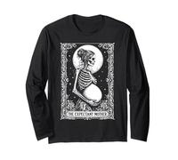 Halloween Party The Expectant Mother Gothic Pregnancy Long Sleeve T-Shirt
