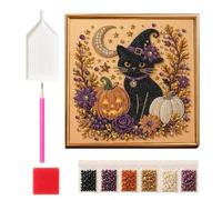 Halloween Pearl Art DIY Kit Festive Home Wall Paintings Decor