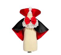Halloween Pet Cape Costume for Dogs Cats,Halloween Vampire Costume,Cosplay Apparel Halloween Pet Cloak Party Costumes for Small Medium Dogs Cats (X-Small)