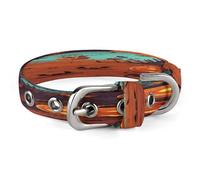 Halloween Pet Collar, Adjustable Dog Collars with Buckle Stainless Steel D-Ring, Comfortable Collar for Small Medium Dogs and Cats