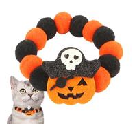 Halloween Pet Collar - Adjustable Kitten Collar - Unique Halloween Pet Collar for Kitten, Adjustable Puppy Collar for Small Medium Large Dogs