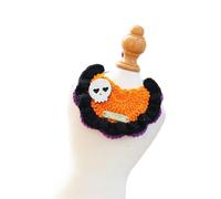 Halloween Pet Collar Reflective Adjustable Dog Cats Neckband Necklace Safe Portable Polyester Parties Accessory Night Pet Collar