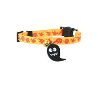 Halloween Pet Collars for Lovers - Buckle Pet Accessories for Small Animals - Perfect Halloween Owners (Gold, S)