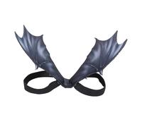 Halloween Pet Costume - Bat Wings Costume for Dogs and Cats Animal Costume | Easy to Put on and Out of the Process of Pets with -Shaped Decoration Black Halloween Accessories Inside