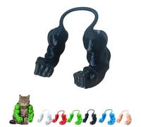 Halloween Pet Costume Cat Superhero Arms, 3D Printed Cat Muscle Arms Cosplay Accessory, Lightweight Neck Hanging Halloween Outfit, Ideal Photo Prop for Cats & Dog (black)