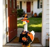 Halloween pet Costume Cozy Handmade Apparel For Small To Medium And Cats Stylish Warm Fleece Puppy Outfit With Adjustable Fit And Easy Care (Orange, 60cm)