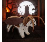 Halloween Pet Costume - Funny Cockroach Crawling Clothes for Small Dogs & Cats - Dress-Up Apparel for Pet Transformation