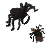Halloween Pet Costume, Spider Cosplay Costume for Cat and Dog, Adjustable Party Dress Up for Cats Small to Medium Sized Dogs (L)