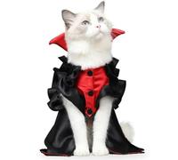 Halloween Pet Costumes Cute Cosplay Vampire Cloak Small Dog Cat Kitten Puppy Dress kawaii Pet Clothes Dog Accessoties