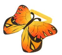 Halloween PET Costumes Funny Cat Clothes Butterfly Felt Garment | Soft Lightweight Yellow Cosplay for Small Cats, Festival Party Style, Creative Funny Shape
