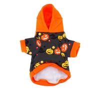 Halloween PET Dog Clothes Costume Breathable Cloth Orange for Party | Lightweight Cloth, Skin Friendly Fit, Creative Unique Look, Helps Keep Hair off Bed and Sofa