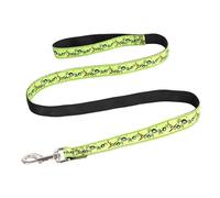 Halloween Pet Dog Leash with Pumpkin Bat Print Cute Festival Accessories Durable Metal Buckle Adjustable for Small Medium Large Dogs (D, L)