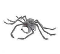 Halloween Pet Spider Costumes for Dogs and Cats Durable Spooky Pet Apparel for Halloween Scary Clothes for Pets Spider Design (Grey,M)