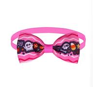 Halloween pet tie (BT121-A Pink Skull Candy, 2.95x1.57in)