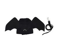 Halloween Pet Wings - Adorable Bat Harness, Lightweight Collar Costume, Fun and Fit, Simple to Put On, Dog & Cat Outfit, Pet Apparel for Puppies, Kittens, and Small to Medium Breeds