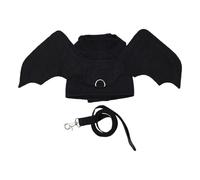 Halloween Pet Wings - Adorable Bat Harness, Lightweight Collar Costume, Fun and Fit, Simple to Put On, Dog & Cat Outfit, Pet Apparel for Puppies, Kittens, and Small to Medium Breeds