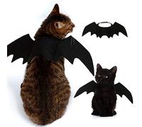 Halloween Pets Costume Dcecorations for Puppy Cat Dogs Hats Bat Wings (Small Bat Wings(suit for cats,small dogs))