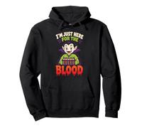 Halloween Phlebotomist Here For The Blood Vampire Gift Pullover Hoodie