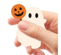 Halloween Phone Ghost Figurine | Novelty Adhesive Miniature Toys for Home and Table Decoration Compatible with Mobile Devices