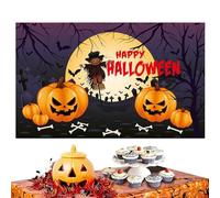 Halloween Photo Backdrop | Happy Halloween Banner,Studio Props Photography Background for Indoor Wedding Decor Home Birthday School Activity Party