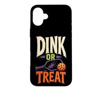Halloween Pickleball Dink Or Treat Paddle Candy Corn Ball Case for iPhone 16 Plus