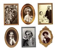 Halloween Picture Frame 6 Sheets 3D Changing Face Moving Picture Creepy Portrait 3D Halloween Pictures for Scary Halloween Decorations Haunted House