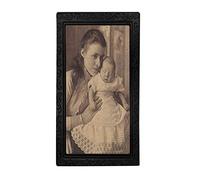 Halloween Picture Frame Lenticular 3D Changing Face Scary Hanging Unique Optical Wall Art for Home Halloween Party (B, One Size)