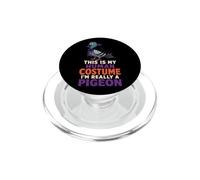 Halloween Pigeon This Is My Human Costume Funny Bird PopSockets PopGrip for MagSafe