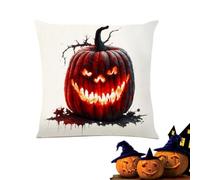 Halloween Pillow Covers - Trick Or Treat Decorative Linen 45 x 45 cm 18 x 1