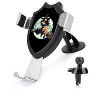 Halloween Pinup Girl Witch Car Phone Holder Funny Phone Mount for Women Men