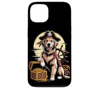 Halloween Pirate Golden Retriever Treasure GR Dog Goldie Case for iPhone 13