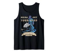 Halloween Plague Doctor Bring Out Your Dead Skulls Tank Top