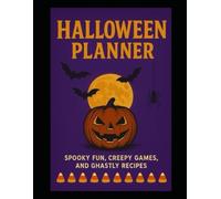 Halloween Planner and Activity Workbook
