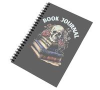 Halloween Planner Reading Tracking Journal Portable Twin Coil Binding Notebook for Task Plan Schedules Organization Halloween Event Planning Notebook