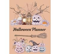 Halloween Planner: The Ultimate Halloween Planner, 8.5"x11", 110 pages