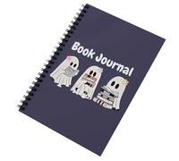 Halloween Planning Notebook Reading Tracking Journal Twin Coil Binding Planner Notepads for Plan Schedules Organization Journal