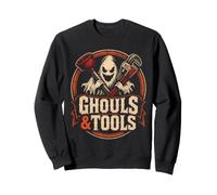 Halloween Plumber Ghouls & Tools Spooky Ghost Gift Sweatshirt
