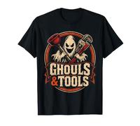 Halloween Plumber Ghouls & Tools Spooky Ghost Gift T-Shirt