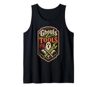 Halloween Plumber Ghouls & Tools Spooky Ghost Gift Tank Top