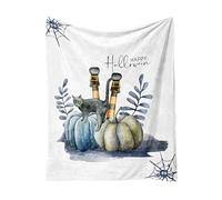 Halloween Plush Blankets Gothic Spider Web Throw Blanket Soft Warm Flannel Sherpa Fleece Throws Pink Halloween Decorations Teacher Gifts for Women