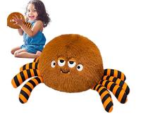 Halloween Plush Dolls - Pumpkin Ghost Then Children Love, Cute Soft Squeeze Figure, Premium Quality Fabric Decoration, Collectible Kids Stuffed Toys, Assorted Set 6 Pack Bat Spider