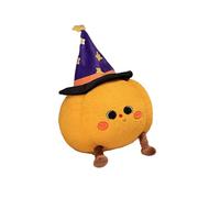 Halloween Plush Toy, 15 Inch Ghost & Pumpkin Halloween Stuffed Animal Teddy Cute Festive Cushion Soft Plush Pillows Gift for Kids Home Decorations (Pumpkin)