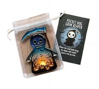 Halloween Pocket Cards, Bat Crow Ghost Pocket Comfort with Encouragement Card, Cute Mini Charm, Inspirational Gifts Decorative Keepsake for Friends, Emotional Support Token