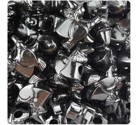 Halloween Pony Bead Shapes (10 x Black Witches)