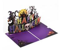 Halloween Pop-up Greeting Cards Handmade Ghost Pumpkin Paper Sculpture