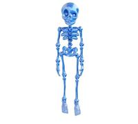 Halloween Posable Skeleton Mini Skeleton Toy,Posable Halloween Skeletons, Movable Joints Decoration Movable Joints for Outdoor Indoor Garden House Patio Decorations