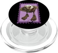 Halloween Postal Stamp La Vaca Saturno Zombina Saturnita PopSockets PopGrip for MagSafe