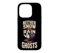 Halloween Postal Worker Neither Snow Rain Nor Ghosts Case for iPhone 14 Pro