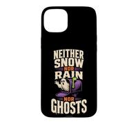 Halloween Postal Worker Neither Snow Rain Nor Ghosts Case for iPhone 15 Plus